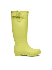 Hunter Kalosze CEO-SJY-T Zielony. Zielone kalosze damskie Hunter, bez wzorów, z kauczuku. Za 349.99 zł.