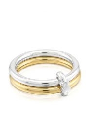 TOUS Pierścionek 1004566012 Złoty. Żółte pierścionki damskie tous, metalowe. Za 439.99 zł.