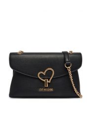 LOVE MOSCHINO Torebka JC4138PP1OLQ0000 Czarny. Czarne torebki klasyczne damskie Love Moschino, ze skóry, bez dodatków. Za 939.99 zł.
