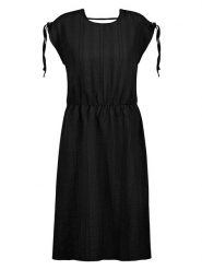 Sublevel Sukienka w kolorze czarnym rozmiar: XL. Czarne sukienki damskie Sublevel, bez wzorów, bez ramiączek. Za 82.99 zł.