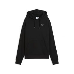Damska bluza z kapturem Essentials Elevated PUMA. Czarne bluzy damskie Puma, na jesień, xs, bez wzorów, z bawełny, z kapturem. Za 249.00 zł.