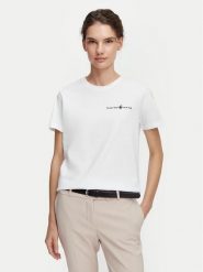 Beverly Hills Polo Club T-Shirt P-SS26W-TS085 Biały Regular Fit. Białe t-shirty damskie Beverly Hills Polo Club, l, bez wzorów, z bawełny, bez kołnierzyka. Za 139.99 zł.