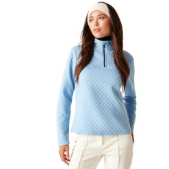 Damska kurtka narciarska Dare 2B Glamourize III. Niebieskie kurtki damskie Dare 2b, na zimę, bez wzorów, z dzianiny, bez kaptura. Za 238.00 zł.