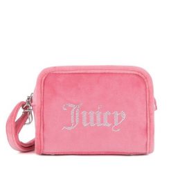 Torebka Juicy Couture. Czerwone listonoszki damskie Juicy Couture, bez wzorów, bez dodatków. Za 229.99 zł.
