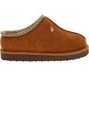 U.S. Polo Assn. Kapcie w kolorze jasnobrązowym rozmiar: 35. Brązowe kapcie damskie U.S. Polo Assn. Za 122.38 zł.