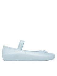 Melissa Baleriny Melissa Sophie Ad M 35701 Błękitny. Niebieskie balerinki damskie Melissa, bez wzorów, z tworzywa sztucznego. Za 249.99 zł.