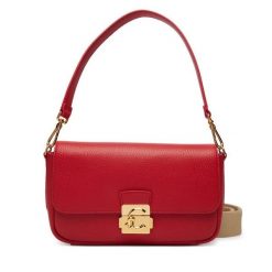 Torebka Coccinelle. Czerwone torebki klasyczne damskie Coccinelle, bez dodatków. Za 1,289.00 zł.