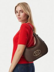 LOVE MOSCHINO Torebka JC4210PP0PKB0313 Brązowy ciemny. Brązowe torebki klasyczne damskie Love Moschino, bez dodatków. Za 949.99 zł.