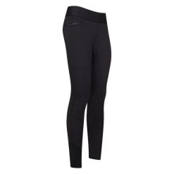 Damskie legginsy jeździeckie z pełną przyczepnością Imperial Riding EL Capone. Czarne legginsy damskie IMPERIAL RIDING, s, bez wzorów. Za 351.50 zł.