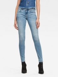 G-Star Dżinsy - Slim fit - w kolorze błękitnym rozmiar: W31/L32. Niebieskie jeansy damskie G-Star. Za 175.67 zł.