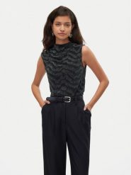Vero Moda Bluzka Lucy 10316749 Czarny Regular Fit. Czarne bluzki damskie Vero Moda, xs, bez wzorów, z syntetyku, bez kołnierzyka, bez ramiączek. W wyprzedaży za 49.99 zł.