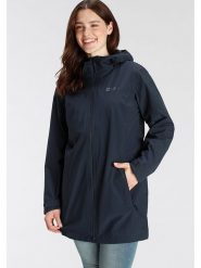 Jack Wolfskin Parka funkcyjna "Solaia" w kolorze granatowym rozmiar: 46. Niebieskie parki damskie Jack Wolfskin, bez kaptura. Za 593.95 zł.