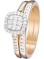 DIAMOND & CO Złoty pierścionek "Mon Vu Le Plus Cher" z diamentami rozmiar: 54. Żółte pierścionki damskie Diamond & Co, z diamentem, złote. Za 2,601.99 zł.