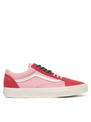 Vans Tenisówki Old Skool VN000EDYFO91 Różowy. Czerwone trampki damskie Vans, bez wzorów, ze skóry, bez zapięcia. Za 399.99 zł.