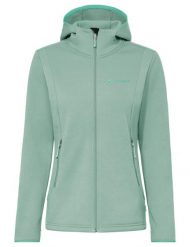 Kurtka damska Idris Fleece Hoody. Zielone kurtki damskie Vaude, na zimę, s, bez wzorów, z materiału, z kapturem. Za 519.00 zł.