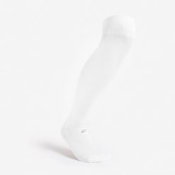 Skarpety piłkarskie Kipsta Essential Club. Białe skarpetki damskie KIPSTA, bez wzorów, z elastanu. Za 14.99 zł.