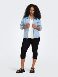 ONLY Carmakoma Legginsy w kolorze czarnym rozmiar: XL-54. Czarne legginsy damskie Only Carmakoma, xl, bez wzorów. Za 74.28 zł.
