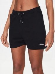 SPODENKI DAMSKIE SZORTY ELLESSE KRÓTKIE KOLOR CZARNY. Czarne spodenki sportowe damskie Ellesse, na lato, l, bez wzorów, z bawełny, do biegania. Za 126.94 zł.