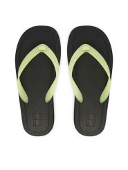 Tommy Jeans Japonki Tjw Cleated Jelly Summer Sandal EN0EN02954 Zielony. Zielone klapki damskie Tommy Jeans, bez wzorów, z jeansu, bez obcasa, bez zapięcia. Za 209.99 zł.