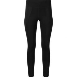 Damskie legginsy Endurance Tarole. Czarne legginsy sportowe damskie Endurance, bez wzorów, z materiału, do biegania. Za 179.00 zł.