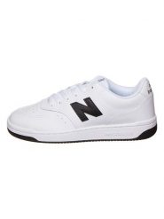 New Balance Skórzane sneakersy "80" w kolorze białym rozmiar: 38. Białe obuwie sportowe damskie New Balance, bez zapięcia. Za 261.67 zł.