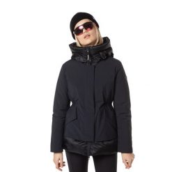 Kurtka zimowa damska Rossignol Stretch Flat. Czarne kurtki damskie Rossignol, na zimę, l, bez wzorów, bez kaptura. Za 1,079.00 zł.
