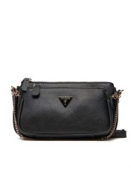 Guess Torebka Noelle II Mini HWZG96 72710 Czarny. Czarne torebki klasyczne damskie Guess, ze skóry, bez dodatków. Za 379.99 zł.