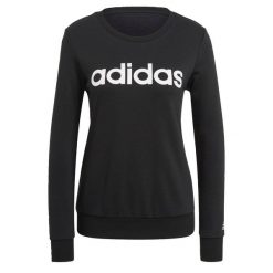 Bluza Essentials Logo Rozmiar XS Czarny - GL0718. Białe bluzy damskie Adidas, xs, bez wzorów, bez kaptura. Za 182.00 zł.