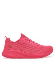 Skechers Sneakersy Bobs Squad Chaos-coo 117216/NPNK Różowy. Czerwone obuwie sportowe damskie Skechers, z materiału, bez zapięcia. Za 209.99 zł.