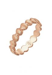 Elli Damska obrączka muszla morska plaża lato w srebrze 925 Sterling Silver Pierścionki 1 ct Damski. Szare pierścionki damskie Elli, srebrne. Za 263.99 zł.