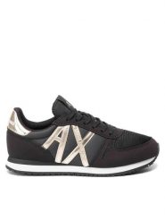 Armani Exchange Sneakersy XDX031 XV137 N692 Czarny. Czarne obuwie sportowe damskie Armani Exchange, z materiału, bez zapięcia. Za 399.99 zł.