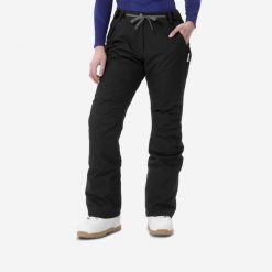 Spodnie snowboardowe damskie Wedze SNB 100. Czarne spodnie sportowe damskie DREAMSCAPE, na zimę, l, bez wzorów, z materiału, narciarskie. Za 299.99 zł.