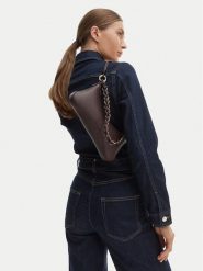 HUGO Torebka 50562964 Brązowy. Brązowe torebki klasyczne damskie Hugo, ze skóry, bez dodatków. Za 494.99 zł.