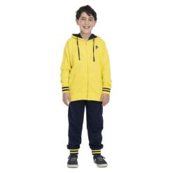 Bluza z bawełna z kaptur na co dzień na siłownię. Niebieskie bluzy damskie LEONE 1947 APPAREL, bez wzorów, z bawełny, bez kaptura. W wyprzedaży za 132.85 zł.