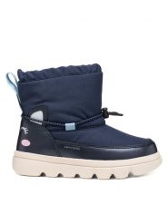 Geox Śniegowce J Willaboom Girl B Abx J66HWD 0FUNF C4243 M Granatowy. Niebieskie kozaki dziewczęce Geox, bez wzorów, bez obcasa, bez zapięcia. Za 319.99 zł.