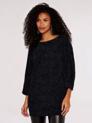 Apricot Sweter w kolorze czarnym rozmiar: S. Czarne swetry klasyczne damskie Apricot, s, bez kołnierzyka. Za 87.81 zł.