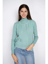 William de Faye 2-częściowy zestaw w kolorze turkusowym rozmiar: 34. Niebieskie golfy damskie William de Faye, bez wzorów, z kaszmiru, bez ramiączek. Za 208.99 zł.