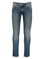 Pepe Jeans Dżinsy - Slim fit - w kolorze niebieskim rozmiar: W32/L32. Niebieskie jeansy damskie Pepe Jeans. Za 259.95 zł.