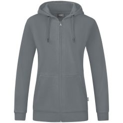 Bluza z kapturem dla kobiet Jako Organic. Szare bluzy damskie JAKO, m, bez wzorów, z bawełny, z kapturem. Za 366.00 zł.
