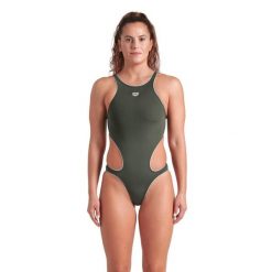 Damski kostium kąpielowy 1-częściowy Arena One Next. Białe stroje jednoczęściowe Arena, bez wzorów. Za 275.00 zł.