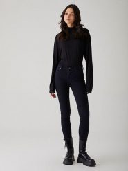 LTB Dżinsy "Florian B" - Skinny fit - w kolorze czarnym rozmiar: W30/L28. Czarne jeansy damskie LTB, z podwyższonym stanem. Za 92.86 zł.