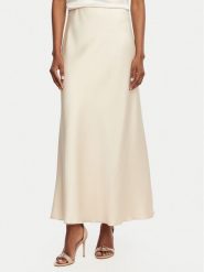 Rinascimento Spódnica maxi CFC0128467003 Kremowy Regular Fit. Białe spódnice damskie Rinascimento, l, bez wzorów, z syntetyku, maxi. Za 489.99 zł.