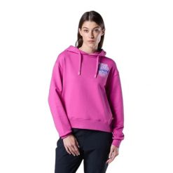 Bluza damska z kapturem Rossignol Waterfall. Czerwone bluzy damskie Rossignol, m, bez wzorów, z bawełny, z kapturem. Za 391.00 zł.