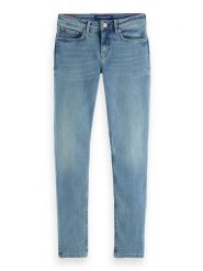 Scotch & Soda Dżinsy - Skinny fit - w kolorze błękitnym rozmiar: W27/L32. Niebieskie jeansy damskie Scotch & Soda. Za 171.28 zł.