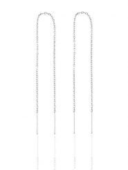 Miu Silver Srebrne kolczyki rozmiar: onesize. Szare kolczyki damskie Miu Silver, srebrne. Za 43.99 zł.