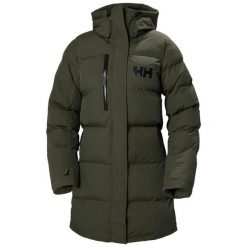 Parka damska Helly Hansen adore puffy. Zielone parki damskie Helly Hansen, na zimę, s, z puchu, bez kaptura. Za 1,349.85 zł.