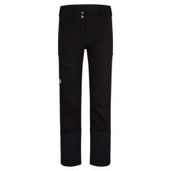 Spodnie softshell damskie Ziener Nolane. Czarne spodnie sportowe damskie Ziener, na zimę, bez wzorów, z softshellu, narciarskie. Za 576.99 zł.