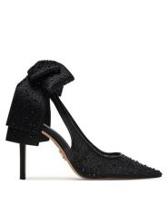 Steve Madden Szpilki Teacup-Mr 11005133 Czarny. Czarne szpilki damskie Steve Madden, bez wzorów, z materiału, bez obcasa, na szpilce, bez zapięcia. Za 689.99 zł.