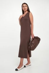 Sukienka midi Georgia WEEKEND MAX MARA. Sukienki damskie Weekend Max Mara, bez wzorów, bez ramiączek. Za 1,029.00 zł.
