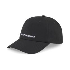 Czapka Puma Sportswear Cap. Czarne czapki z daszkiem damskie Puma, na lato, bez wzorów, z bawełny. Za 63.93 zł.